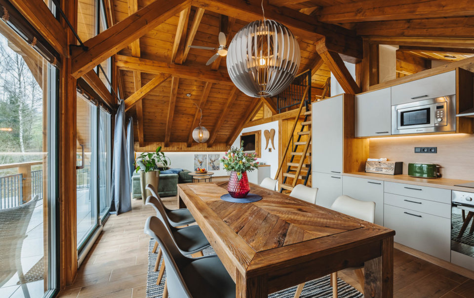 rezidence Kupec ubytování Lipno Frymburk apartmány wellness soukromí luxus komfort