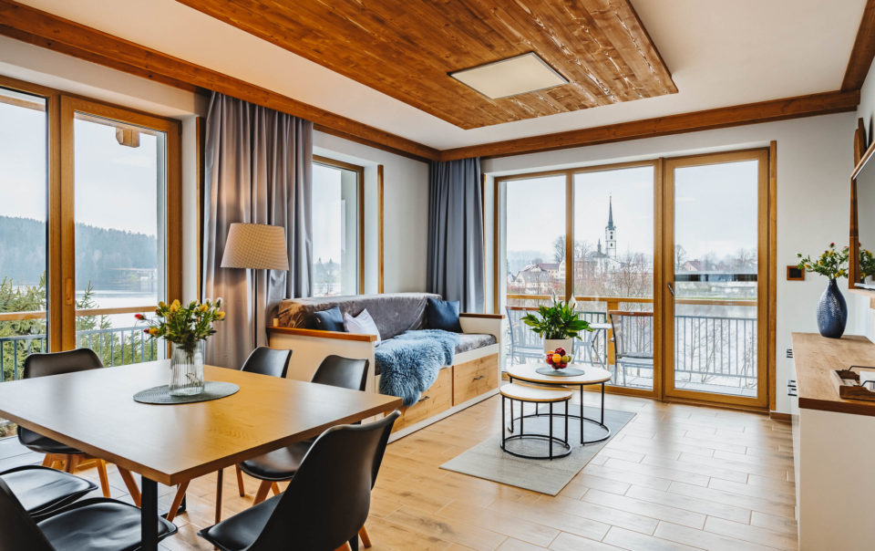rezidence Kupec ubytování Lipno Frymburk apartmány wellness soukromí luxus komfort