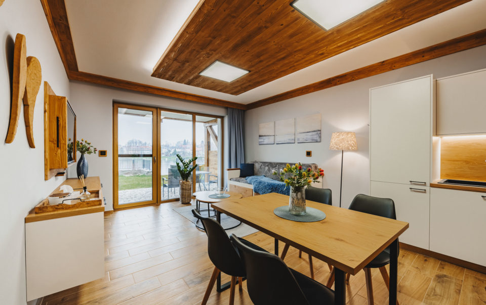 rezidence Kupec ubytování Lipno Frymburk apartmány wellness soukromí luxus komfort